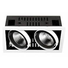 Встраиваемый светильник ambrella light t t812 bk-ch 2*12w 4200k